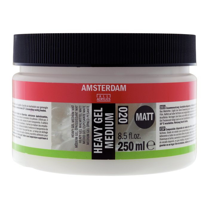 Gel médio fosco pesado 250ml - Amsterdam