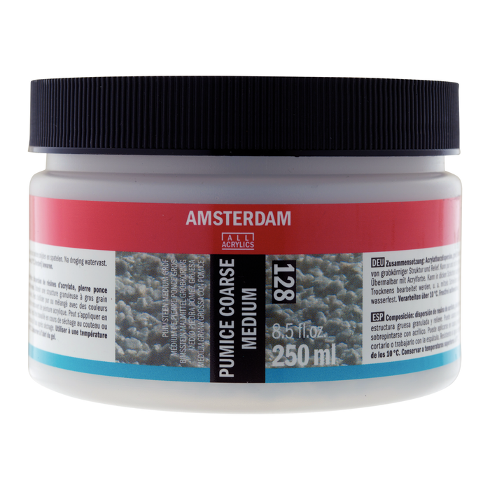 Gel pedra-pomes textura espessa 250ml - Amsterdam