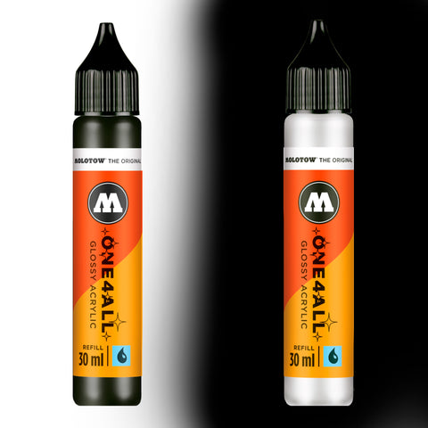 Recarga de tinta acrílica One4All Glossy 30ml - Molotow