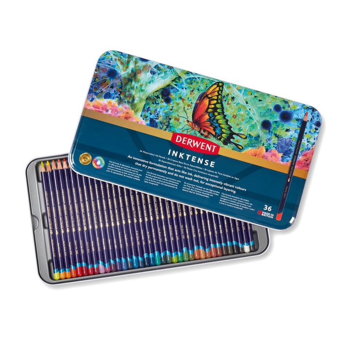 Conjunto de 36 lápis de cor Inktense - Derwent