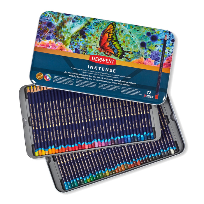 Conjunto de 72 lápis de cor Inktense - Derwent