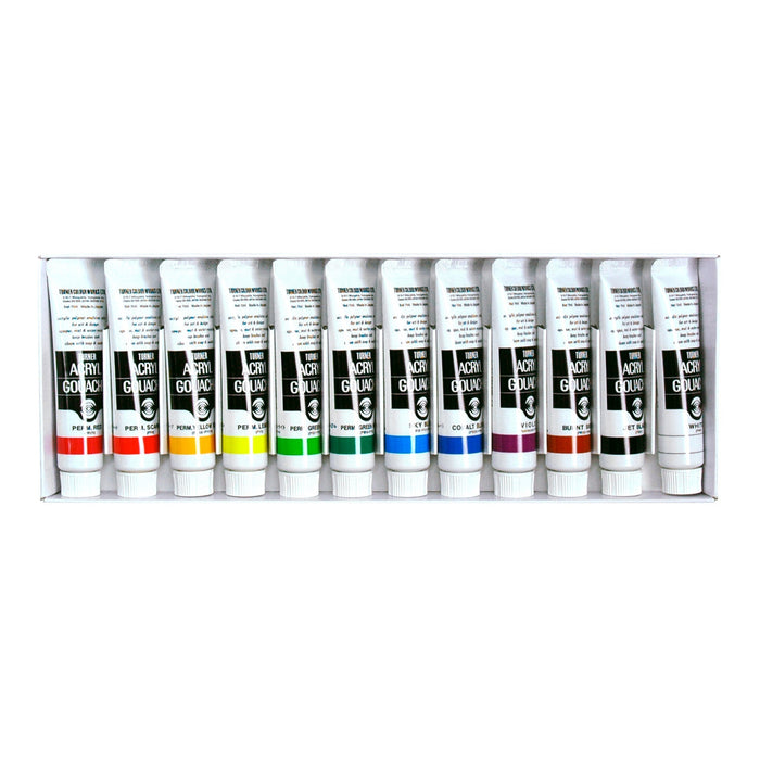 Conjunto 12 Turner Guache Acrílico 11ml