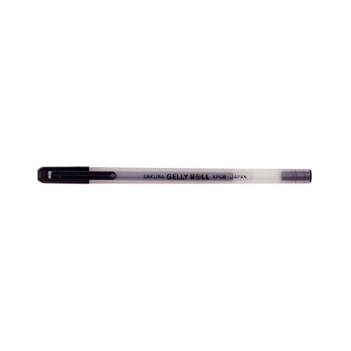 Caneta gel Gelly roll preta opaca - Sakura