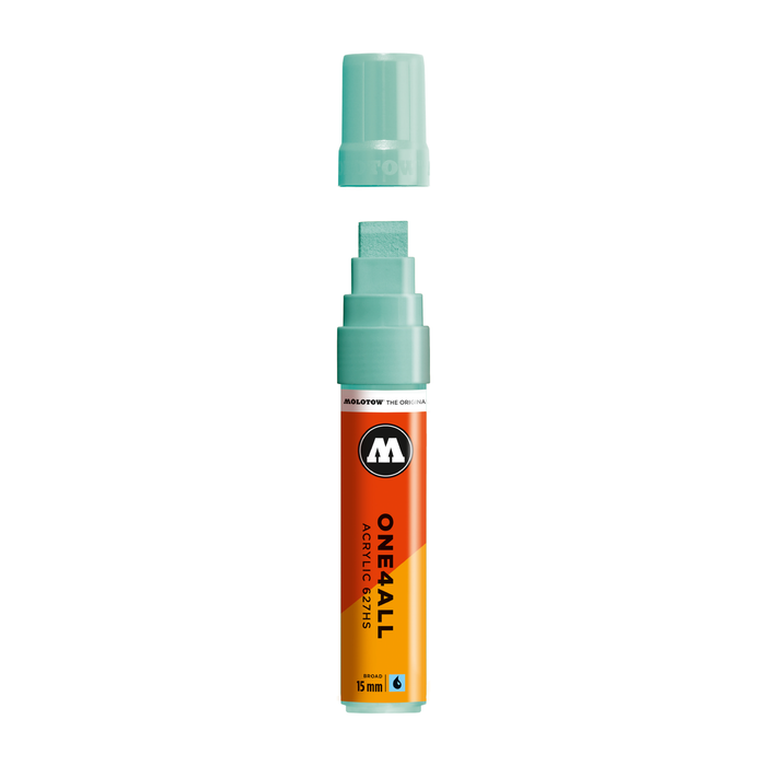 Conjunto de 6 marcadores acrílicos ONE4ALL 627HS PASTEL SET 15MM Molotow