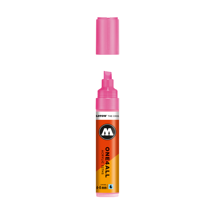 Conjunto de 6 marcadores acrílicos ONE4ALL 327HS BASIC SET 1 4-8MM Molotow