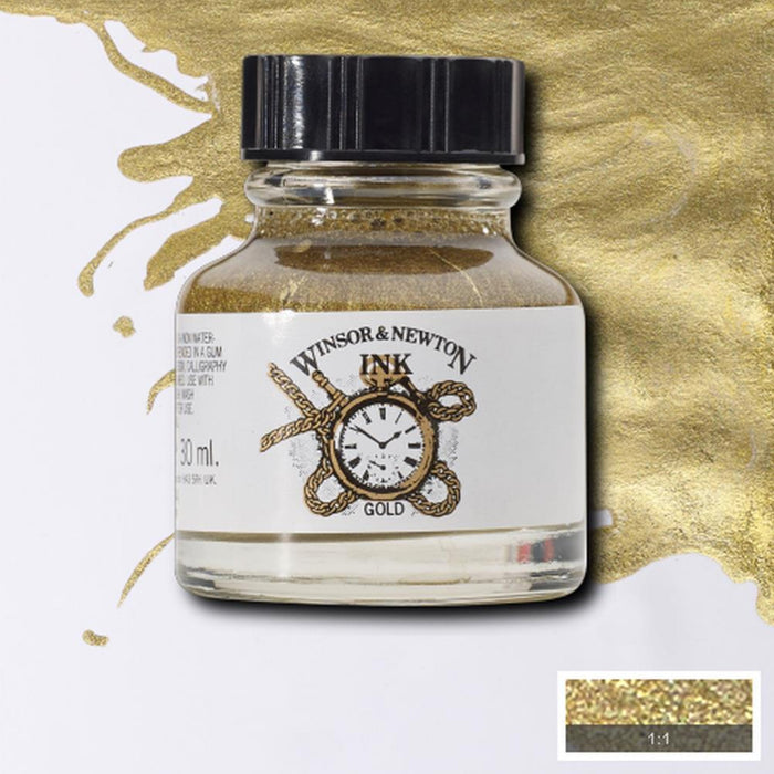 Tinta de desenho metálica 30 ml - Winsor & Newton