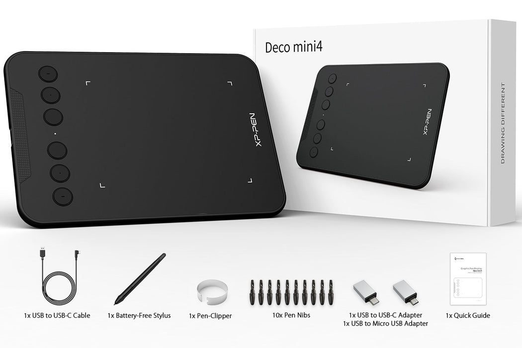 Mesa digitalizadora Deco Mini 4 XP PEN