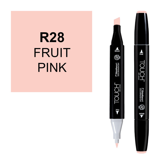 Conjunto de 6 marcadores TWIN TOUCH Skin Tones A