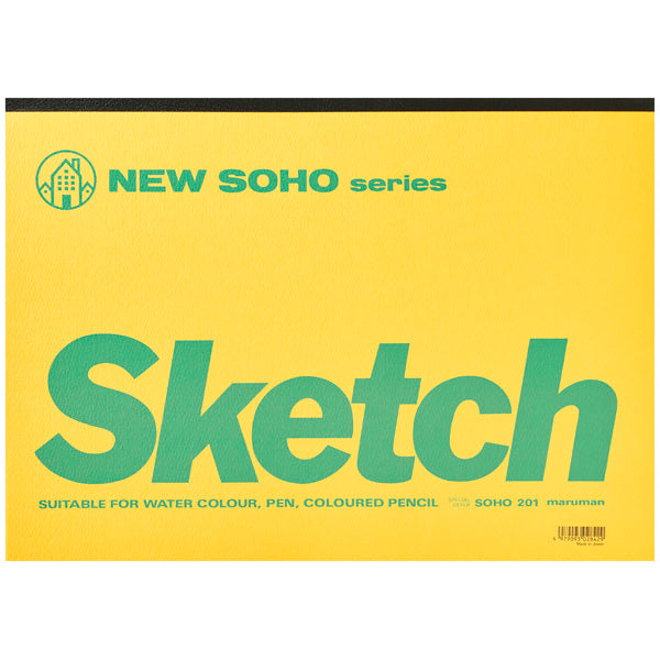 Novo bloco de caderno colado SOHO Maruman 95g