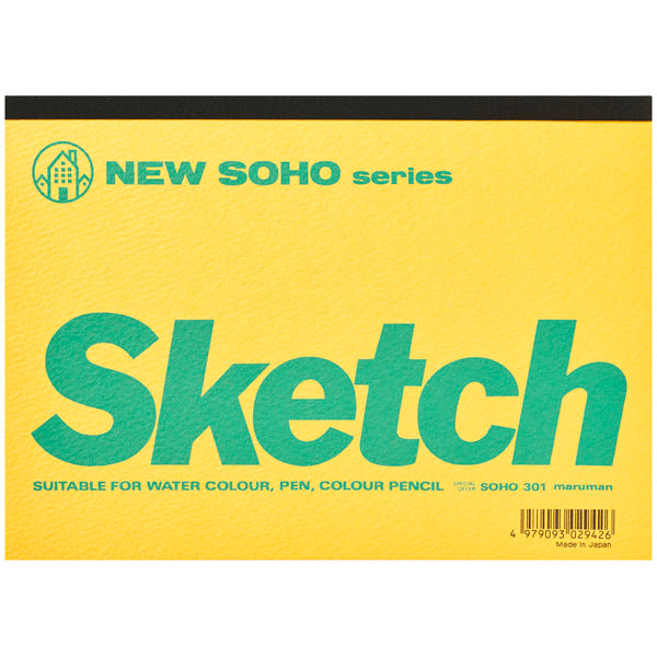 Novo bloco de caderno colado SOHO Maruman 95g