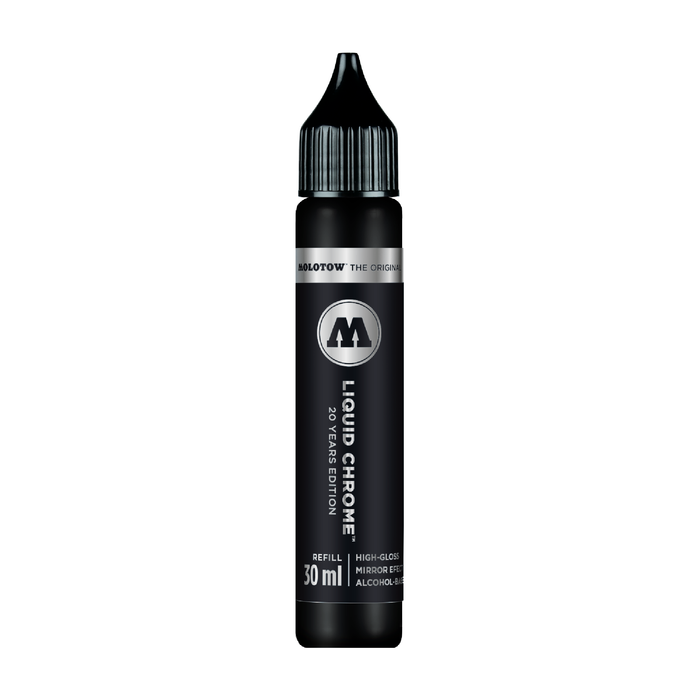 Tinta líquida cromada 30ML - Molotow