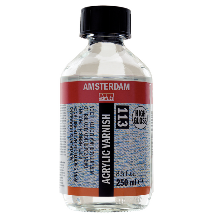 Verniz acrílico super brilhante Amsterdam