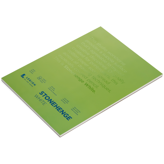 Legion Paper - Stonehenge White Pads Bloco de notas 15 folhas