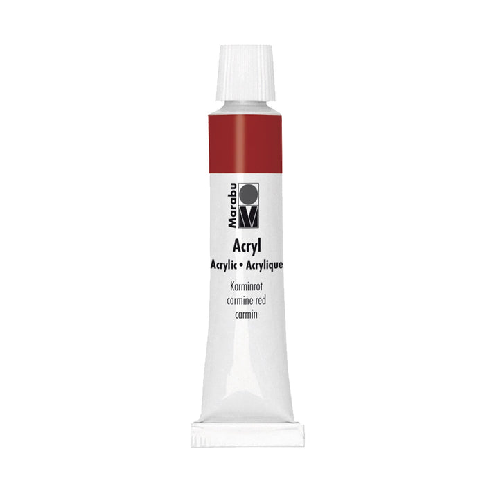 Conjunto de tinta acrílica Marabu 18 x 12 ml